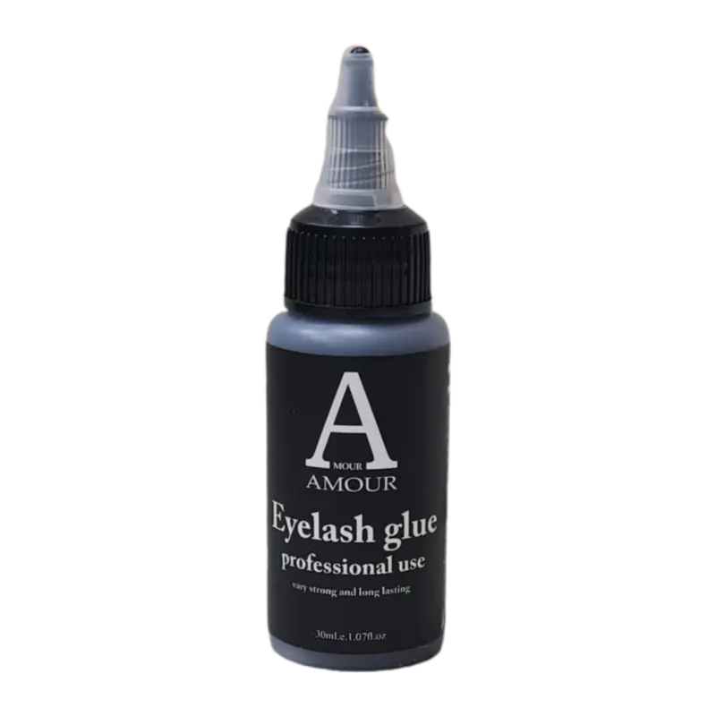 דבק ריסים שחור אמור - להדבקה קרה (מהירה) 30 מ״ל | אמור – AMOUR