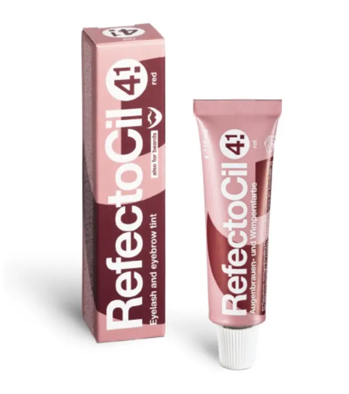 RefectoCil רפקטוסיל צבע לגבות ולריסים – גוון מס’ 4.1 (אדום / Red)