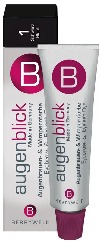 Berrywell AugenBlick בריוול צבע לגבות וריסים – גוון 1 שחור