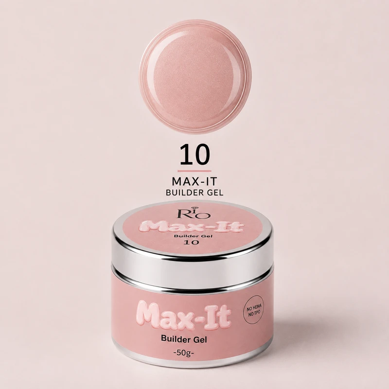 MAX-IT Builder Gel 10 – ג׳ל בנייה מקצועי 50 גרם