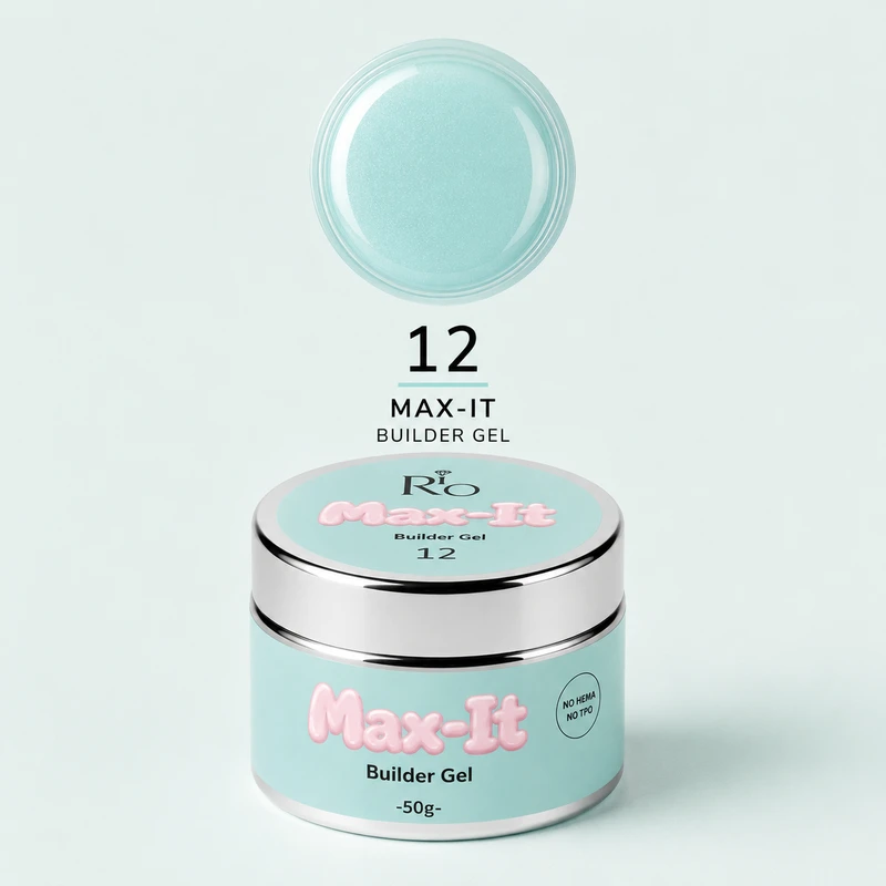 MAX-IT Builder Gel 12 – ג׳ל בנייה מקצועי 50 גרם