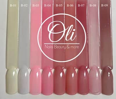 RIO gel polish לק ג׳ל ריו גוונים B01-B09