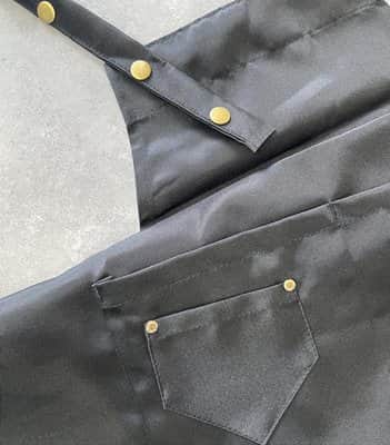 סינר עבודה שחור ללא לוגו