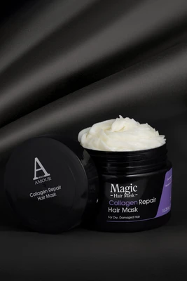 מסיכת שיער מגי׳ק קולגן ריפר אמור | Magic Collagen Repair Amour