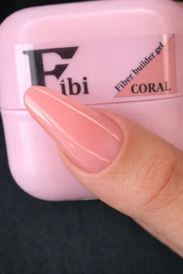 ג’ל בנייה פייבר פיבי | Fibi Fiber Build Gel CORAL 