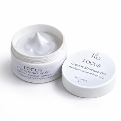 פוקוס ג'ל בנייה SOFT MILK – FOCUS Creamy Structure Gel