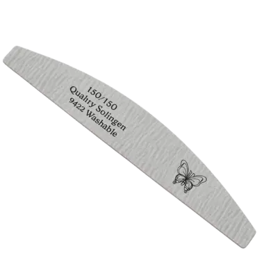 מארז 25 יח׳ | פצירה חצי ירח 150/150 | פרפר סולינגן solingen