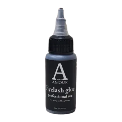 דבק ריסים שחור אמור - להדבקה קרה (מהירה) 30 מ״ל | אמור – AMOUR