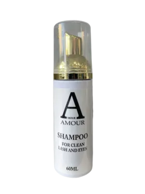 שמפו לריסים קצף לניקוי גבות וריסים אמור 60 מ״ל | Lash Shampoo AMOUR