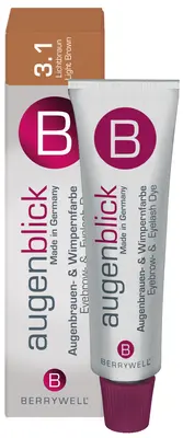 Berrywell AugenBlick בריוול צבע לגבות וריסים – גוון 3.1 חום בהיר