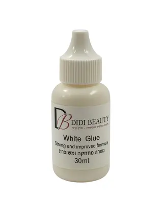 דבק לבן לריסים – נוסחה מחוזקת ומשופרת | Didi Beauty