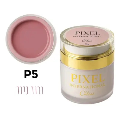 פיקסל ג’ל בנייה PIXEL INTERNATIONAL by Chloei – גוון ניוד ורוד P5