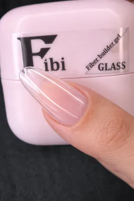 ג’ל בנייה פייבר פיבי  שקוף | GLASS | Fibi Fiber Build Gel