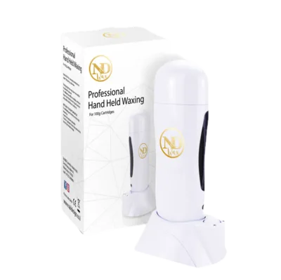ND PROFESSIONAL HAND HELD WAXING מחמם רול לבן | White Wax Heater Roller