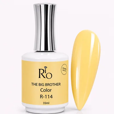ג'ל לק Big Brother RIO גוון 114 | 35 מ"ל | נטול HEMA ו-TPO