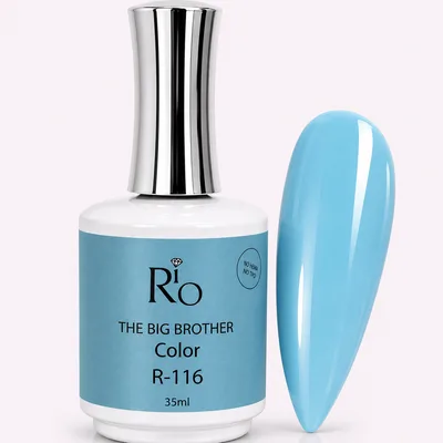 ג'ל לק Big Brother RIO גוון 116 | 35 מ"ל | נטול HEMA ו-TPO