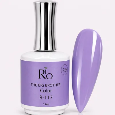 ג'ל לק Big Brother RIO גוון 117 | 35 מ"ל | נטול HEMA ו-TPO