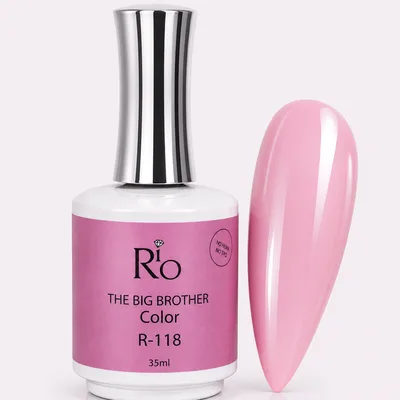 ג'ל לק Big Brother RIO גוון 118 | 35 מ"ל | נטול HEMA ו-TPO