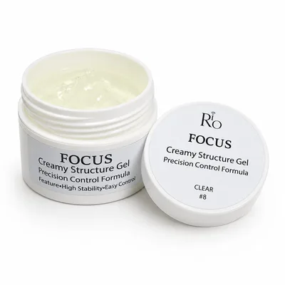 פוקוס ג'ל בנייה CLEAR – FOCUS Creamy Structure Gel