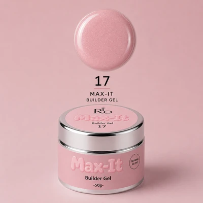 MAX-IT Builder Gel 17 – ג׳ל בנייה מקצועי 50 גרם
