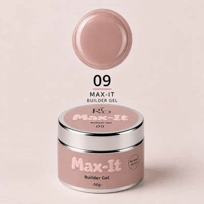 MAX-IT Builder Gel 09 – ג׳ל בנייה מקצועי 50 גרם