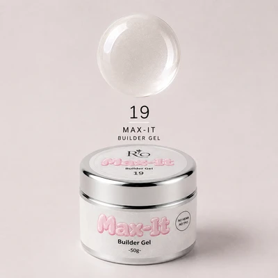 MAX-IT Builder Gel 19 – ג׳ל בנייה מקצועי 50 גרם