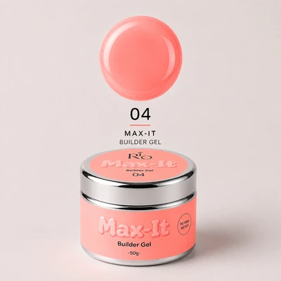 MAX-IT Builder Gel 04 – ג׳ל בנייה מקצועי 50 גרם