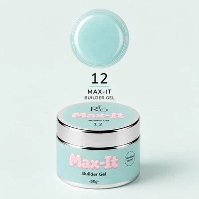 MAX-IT Builder Gel 12 – ג׳ל בנייה מקצועי 50 גרם